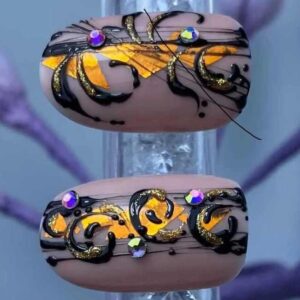 Curso de uñas diseño líneas finas